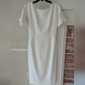 Antonio Melani | Cream Pencil Dress